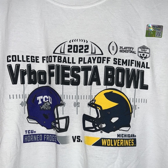 X temp Hanes xl 2022 vrbo fiesta bowl tee - Picture 3 of 7